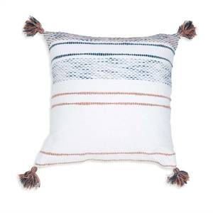 NEW HOWARD'S honeycomb weave square pillow in teal